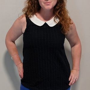 Anthropologie collared top